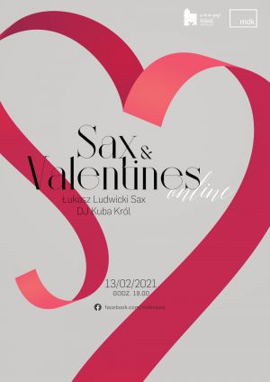 Sax & Valentines, wstążka ułożona w kształcie serca