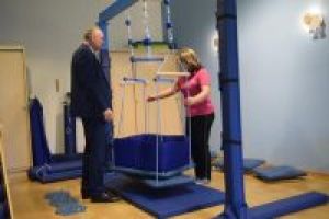 Sala terapii sensorycznej - otwarcie w obceności Burmistrza