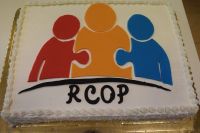 tort z napisem RCOP