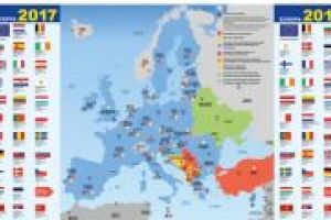 Mapa z zaznaczonymi ośrodkami uczestniczącymi w programie