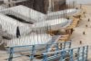 Koryta przelewowe - zbrojenie