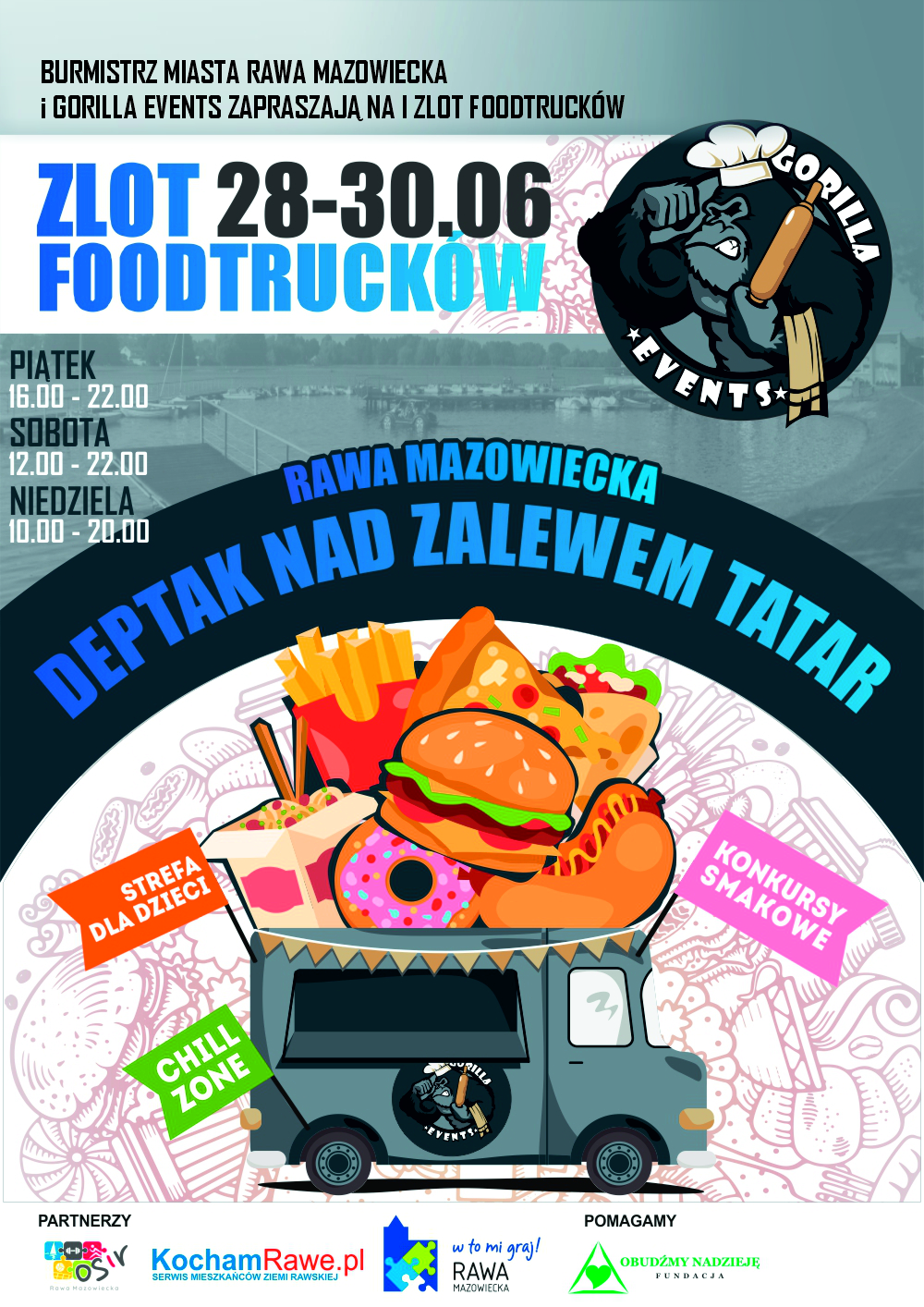 plakat Zlotu Foodtracków