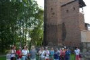 Nordic Walking na terenie zamku