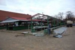 Rozbiórka starych wiat