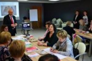 Powitanie przez Burmistrza uczestników Forum Ekonomii Społecznej