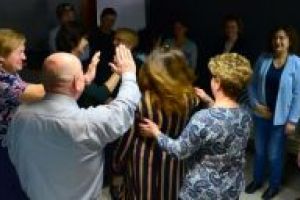 Jedno z zadań integracyjnych uczetników