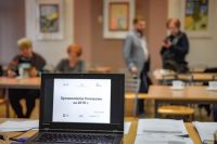 Tematyka warsztatów wskazana na laptopie