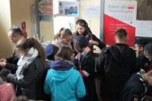 Spotkanie uczestników przed rozpoczęciem gry