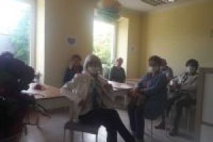 Przedstawiciele NGO w siedzibie RCOP