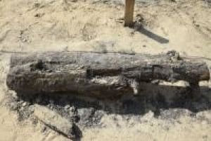 Odsłonięte drewniane konstrukcje z czasów średniowiecza