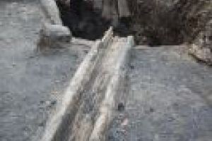 Średniowieczna studnia z instalacją hydrologiczną