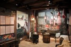 Ekspozycja stała odwzorowująca wnętrze dawnej jatki mięsnej