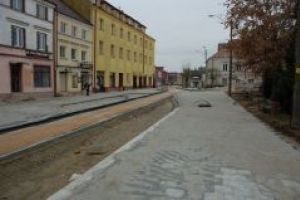 nowo położone chodniki w ul. Krakowskiej
