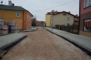 Roboty drogowe na ulicy Krakowskiej