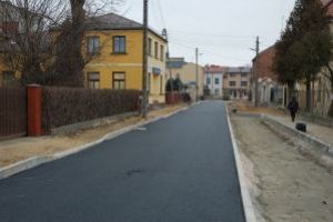 Nowa nawierzchnia na ulicy Miłej