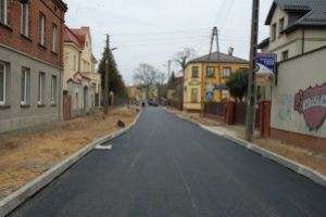 Nowa nawierzchnia na ulicy Miłej