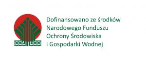 Logo informujące o dofinansowaniu przez NFOŚiGW