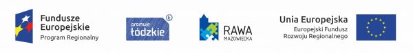 Zestawienie logotypów Funduszy Europejskich dla przedmiotowego projektu