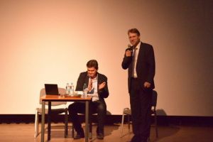 Prelekcja dr Kądzieli podczas spotkania