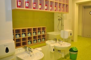 Łazienka w żłobku Tuptuś