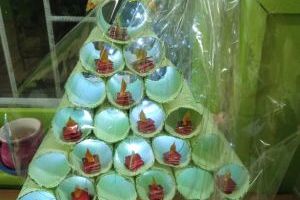 choinka z surowców wtórnych