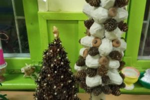 choinki z surowców wtórnych