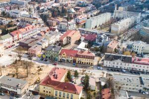 Pl. Wolności, widok z góry