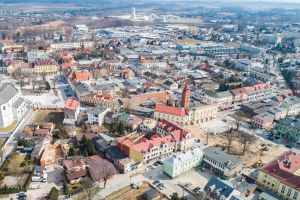 Pl. Wolności, widok z góry