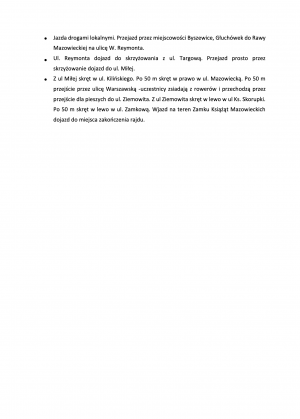 Regulamin Rajdu część 4