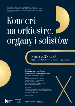 orkiestra plakat informacyjny