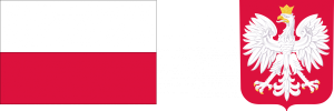 flaga Polski i godło Polski