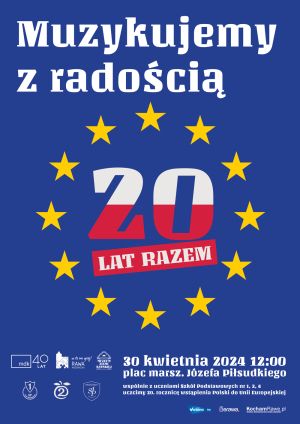 20 lat Unii Europejskiej Plakat