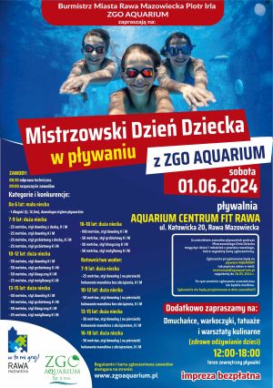 plakat dzień dziecka ZGO 2024 dzieci