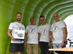 _DSC4412 uczestnik rajdu z burmistrzami i posłem Adrianem Witczakiem