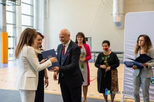 _DSC5922 Burmistrz i Pani Dyrektor Miejskiego Przedszkola Nr 1