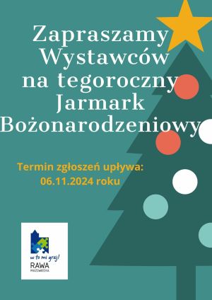 Plakat świąteczna choinka