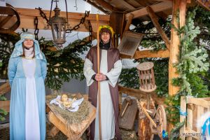 _DSC7804-55 stajenka; Józef i Maryja z dzieciątkiem Jezus
