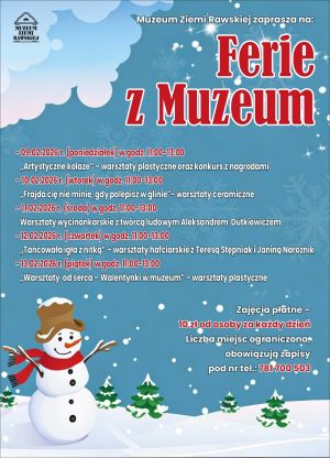 muzeum plakat bałwan śnieg