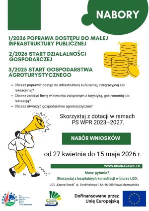 Nowy Plakat Dotacje PS WPR informacje