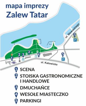 Mapa imprezy Zalew Tatar