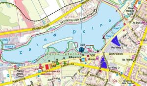 Mapa imprezy Dni Rawy Mazowieckiej