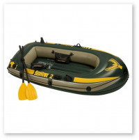 Dwuosobowy ponton - główna nagroda w Konkursie na najpiękniejszą budowlę z piasku