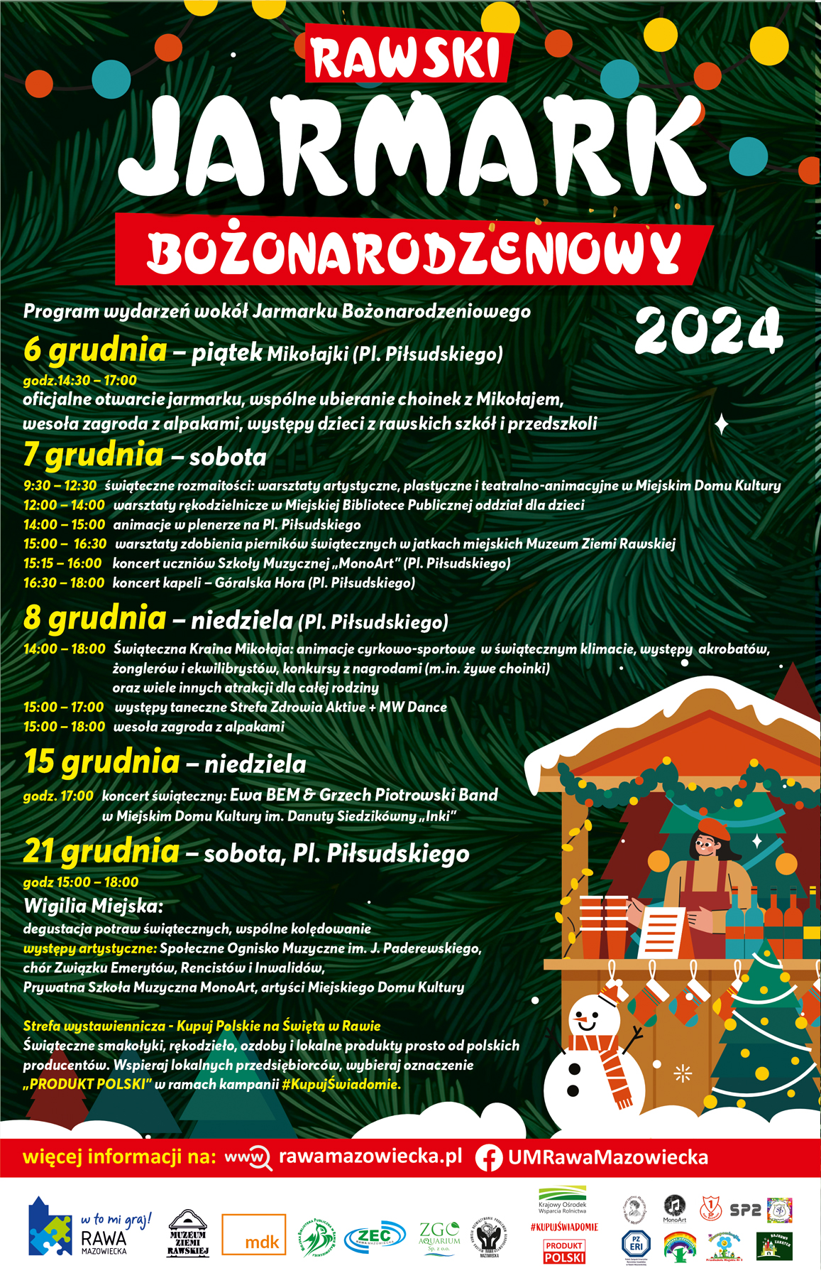 %Rawski Jarmark Bożonarodzeniowy 2024