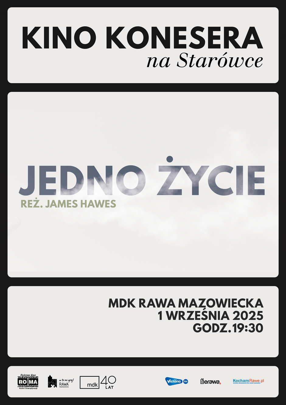 Plenerowe Kino Konesera na Starówce!