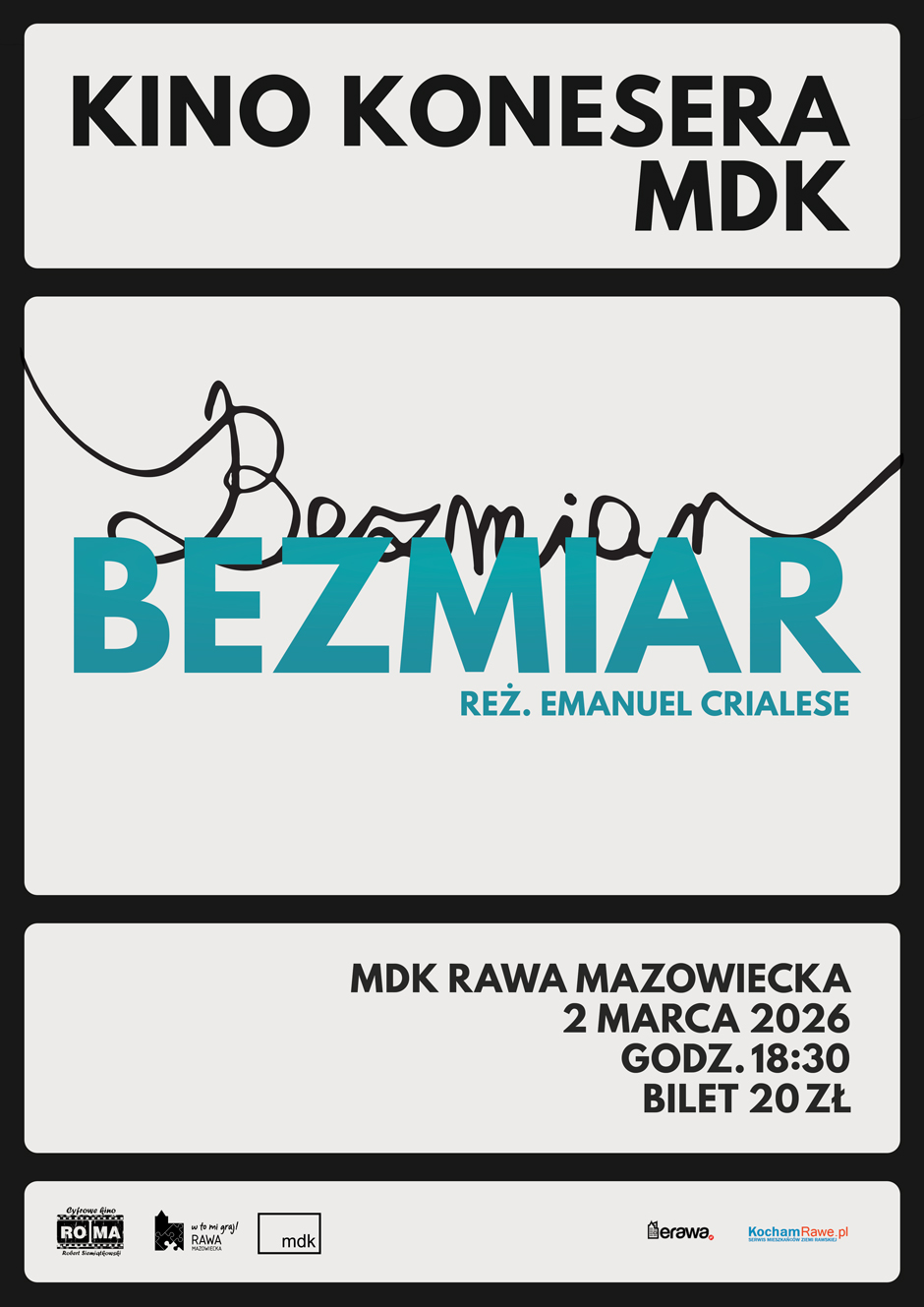 Kino Konesera w marcu: Bezmiar