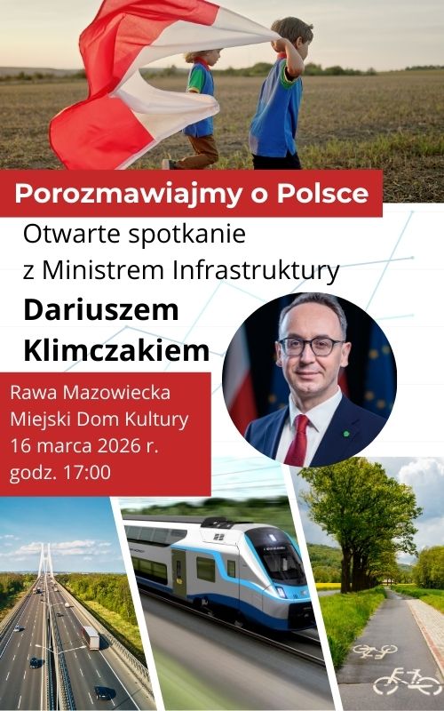 Porozmawiajmy o Polsce – otwarte spotkanie z Ministrem Infrastruktury