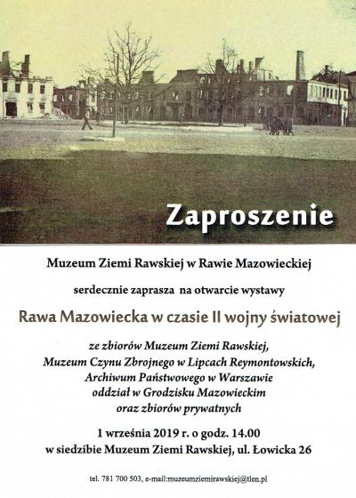 Rawa Mazowiecka w czasie II wojny światowej