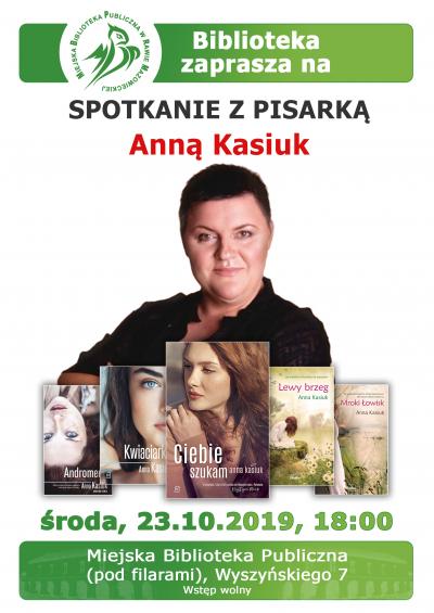 Spotkanie z Anną Kasiuk