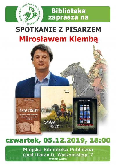 Spotkanie z Mirosławem Klembą