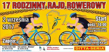 XVII Rawski Rodzinny Rajd Rowerowy
